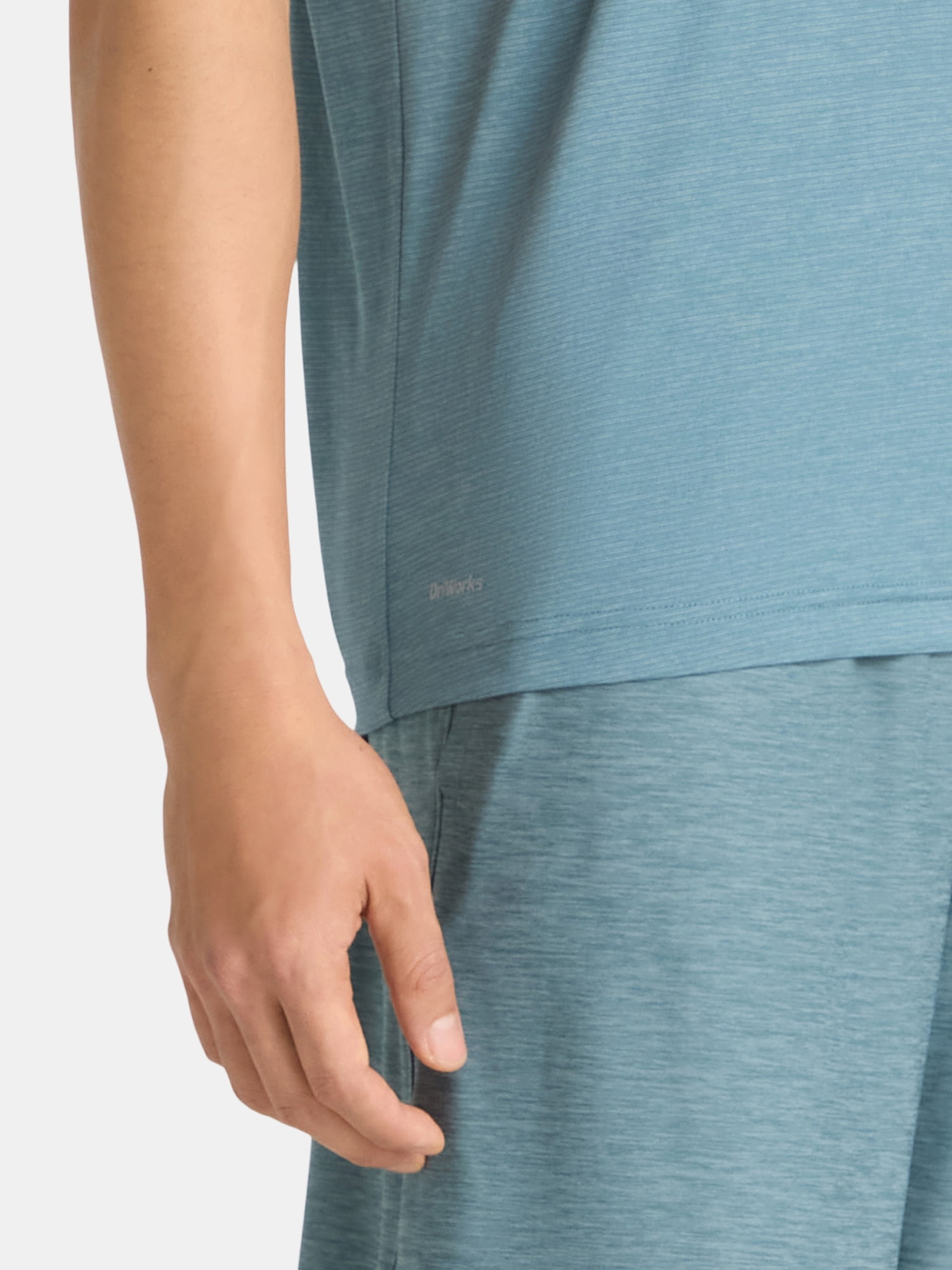 Athletic Works Men’s & Big & Tall Men’s Active Performance Jersey Tee Shirt, Sizes XS-5XL