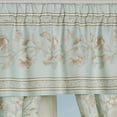 thumbnail image 5 of Floral Cottage Toile Rod Pocket Window Treatment, Tailored Valance & 84L Curtain Pair Set, 5 of 5