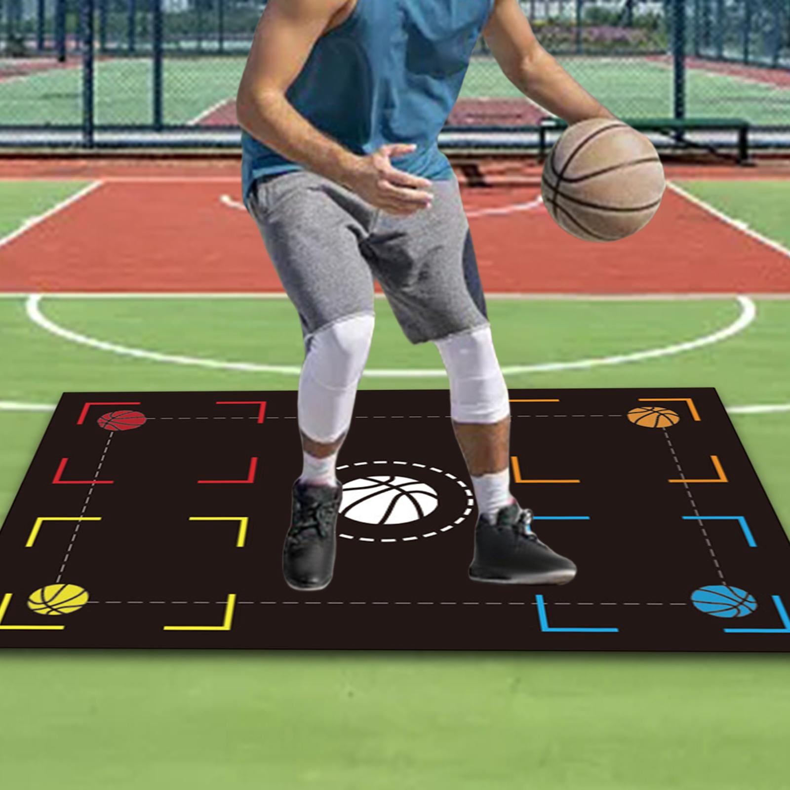 DimyFew Basketball Training Mat Basketball Dribble Trainer Basketball Practice Equipment Style A 107cmx76cm