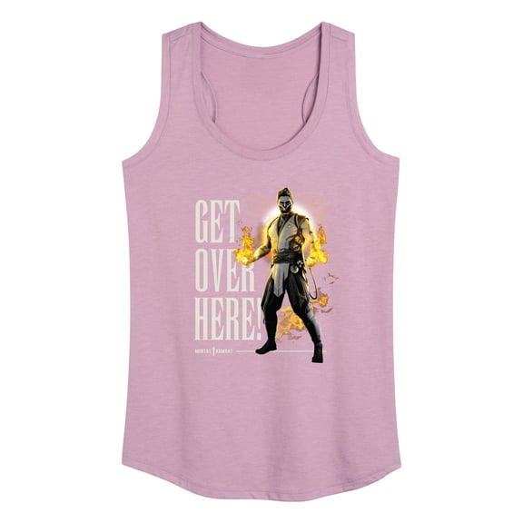 Mortal Kombat - Get Over Here - Women's Racerback Tank Top