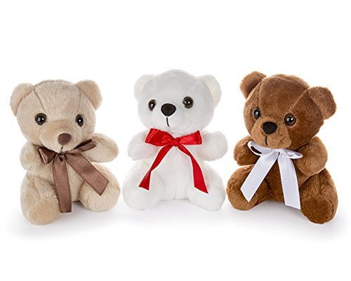 5 teddy bears