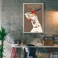 thumbnail image 4 of LOLUIS Motivational Wall Art, Sport Inspiring Quotes Art Print Decor Gifts for Home Office, Famous Baseball Athletes Poster (Unframed 8"x12"), 4 of 5