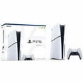 thumbnail image 3 of PlayStation 5 Slim Console + Sony PlayStation 5 DualSense Wireless Controller Chroma Pearl - Includes PS5 Console & 2 DualSense Controllers - 16 GB RAM - 1 TB SSD - Custom Integrated I/O - Up to 12..., 3 of 6