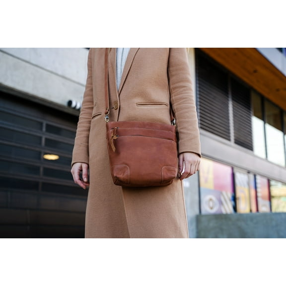 Komal's Passion Leather Crossbody Bag for women purse tote ladies bags satchel travel tote shoulder bag