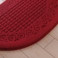 thumbnail image 5 of Paillasson Demi-Cercle Tapis de Sol Demi-Cercle Piège à Poussière Fibre de Polyester Forte Absorption Antidérapant pour Extérieur Intérieur, 5 of 5