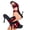 Wine, variant on hoksml Women's Two-Strap Stiletto Heel, Patent Square Toe Open Back Stiletto Heel Slides for Party Footwear and Daily Wear