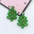 thumbnail image 4 of 20 unids/lote árbol de Navidad sombrero campana diamantes de imitación nieve apliques para ropa DIY zapatos sombreros pinzas para el pelo parches decorativos, 4 of 4