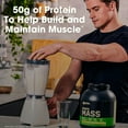 thumbnail image 5 of Optimum Nutrition Serious Mass, Protein Powder Supplement, Chocolate Peanut Butter, 6 lb (2.72 kg), 5 of 8