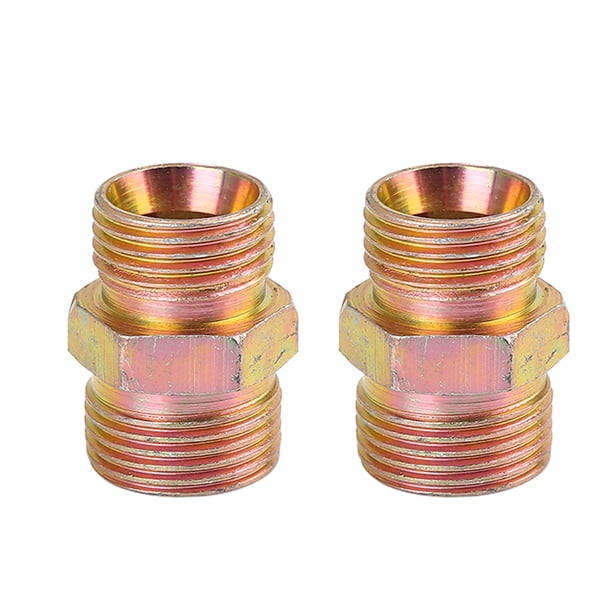 2Pcs Adaptador de Conector de Instalación de Tubería de Coche de M18x1,5mm a M20x1,5mm