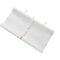 thumbnail image 2 of AFG Baby Furniture Vinyl Water-Resistant Contoured Diaper Changing Pad, White, 2 of 9