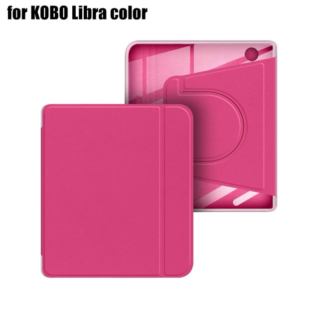 Magnetic Detachable Case for Kobo Ereader with Auto Wake Sleep Feature and Stand Design for Reading at Home or Travel