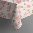thumbnail image 5 of Pioneer Flower Floral Print Pattern Square Tablecloth, Waterproof Wipeable Spillproof Washable Table Cover for Home Kitchen Party Decor, 52"x52", 5 of 6
