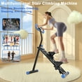 thumbnail image 3 of Ambifirner Vertical Climber Machine with Display - 265LB Capacity, Foldable Full-Body Workout Equipment for Home Gym, Tracks Calories, Time & Count,Black, 3 of 12