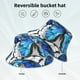 thumbnail image 2 of Balery Blue and White Butterflies Sombreros para el sol para hombre y mujer, sombrero de pescador con UPF 50+, 2 of 6