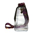 thumbnail image 1 of LILELIS Sac de Taille Transparent pour Femmes Mode Léopard Jacquard Bandoulière Sac à Bandoulière Sac de Poitrine Rétro, 1 of 5