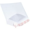 Partners Brand White Self-Seal Bubble Mailers, #0,6" x 10", Pack Of 250