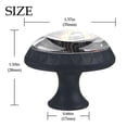 thumbnail image 4 of 4 Pcs Halloween Eyeballs Knobs for Kitchen Cabinet Cupboard Dresser Bookcase Drawer Pulls Handles Round Home Decor, 4 of 8
