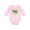 AD-Pink, variant on Inktastic Give Peas a Chance. Boys or Girls Long Sleeve Baby Bodysuit