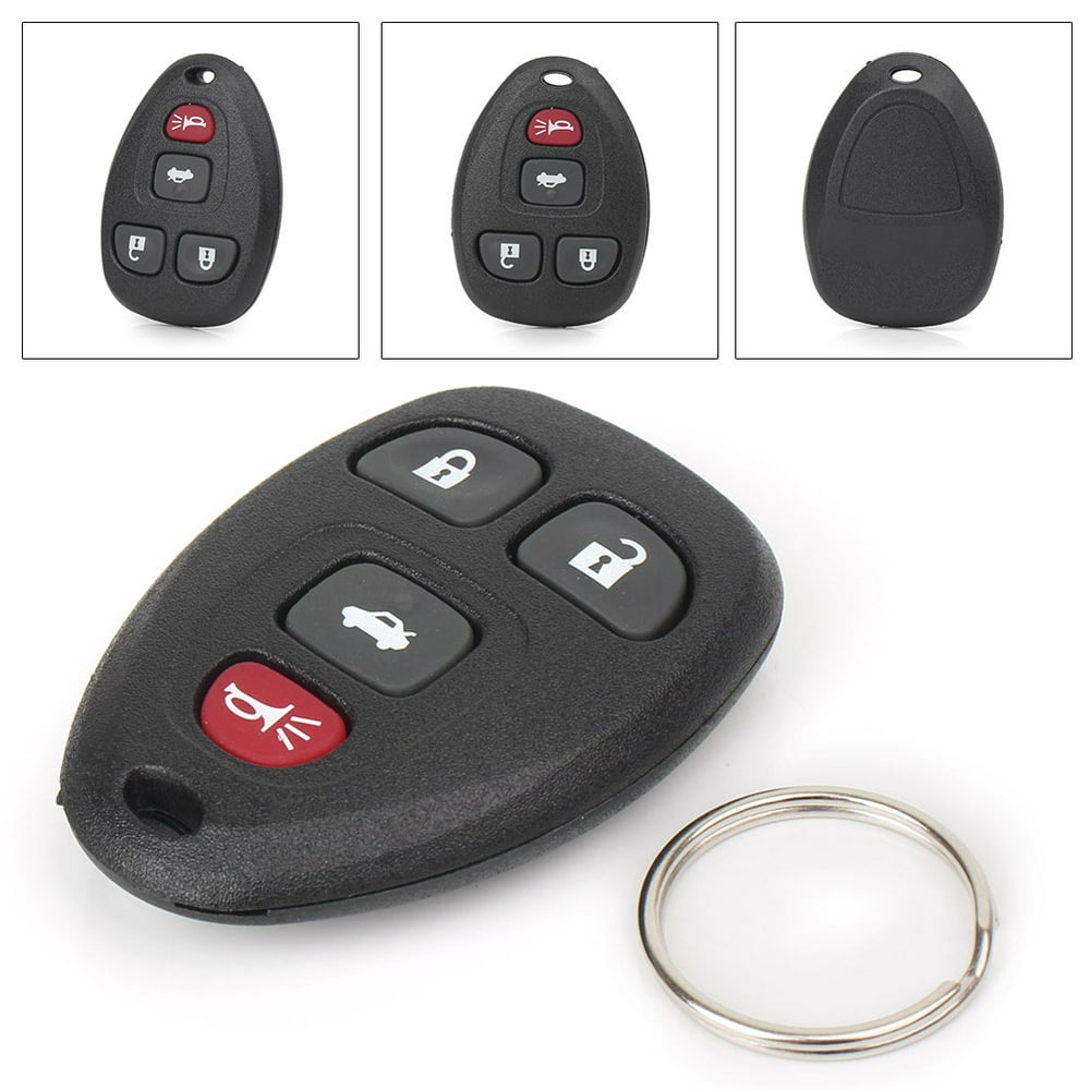 GZYF 1PC 4 Button Remote Car Key Fob Replacement For Buick Allure