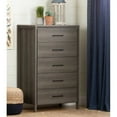 thumbnail image 4 of Modern Grey 5 Drawer Storage Chest, 4 of 4