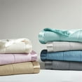 thumbnail image 5 of Madison Park Cambria Fabric Down Alternative Blanket w/ Satin Trim in Slate Blue, 5 of 8