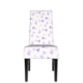 thumbnail image 2 of ZICANCN Abstract Geometry Triangle Chair Protectors Seat Covers , Dining Chair Slipcovers 1 Piece for Dining Room Hotel Kitchen, 2 of 8