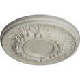 thumbnail image 3 of Ekena Millwork 7 1/2"OD x 1 1/8"P Odessa Ceiling Medallion (Fits Canopies up to 2 1/2"), Hand-Painted Pot of Cream Crackle, 3 of 7