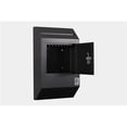 thumbnail image 1 of Letter Size Wall Drop Box Security Safe Locker with Electronic Lock, Black, 1 of 1