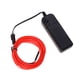 thumbnail image 1 of Cable de luz brillante de 3 m con cable electroluminiscente para decoración de coche, fiestas, cosplay y Navidad (rojo), 1 of 7