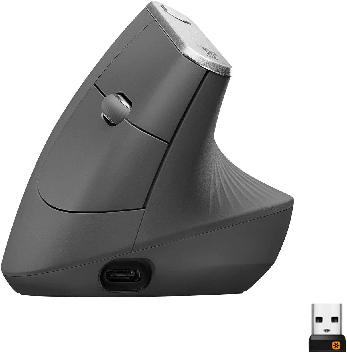 Restored Logitech MX Vertical Wireless Mouse - 996-000471 (Refurbished)