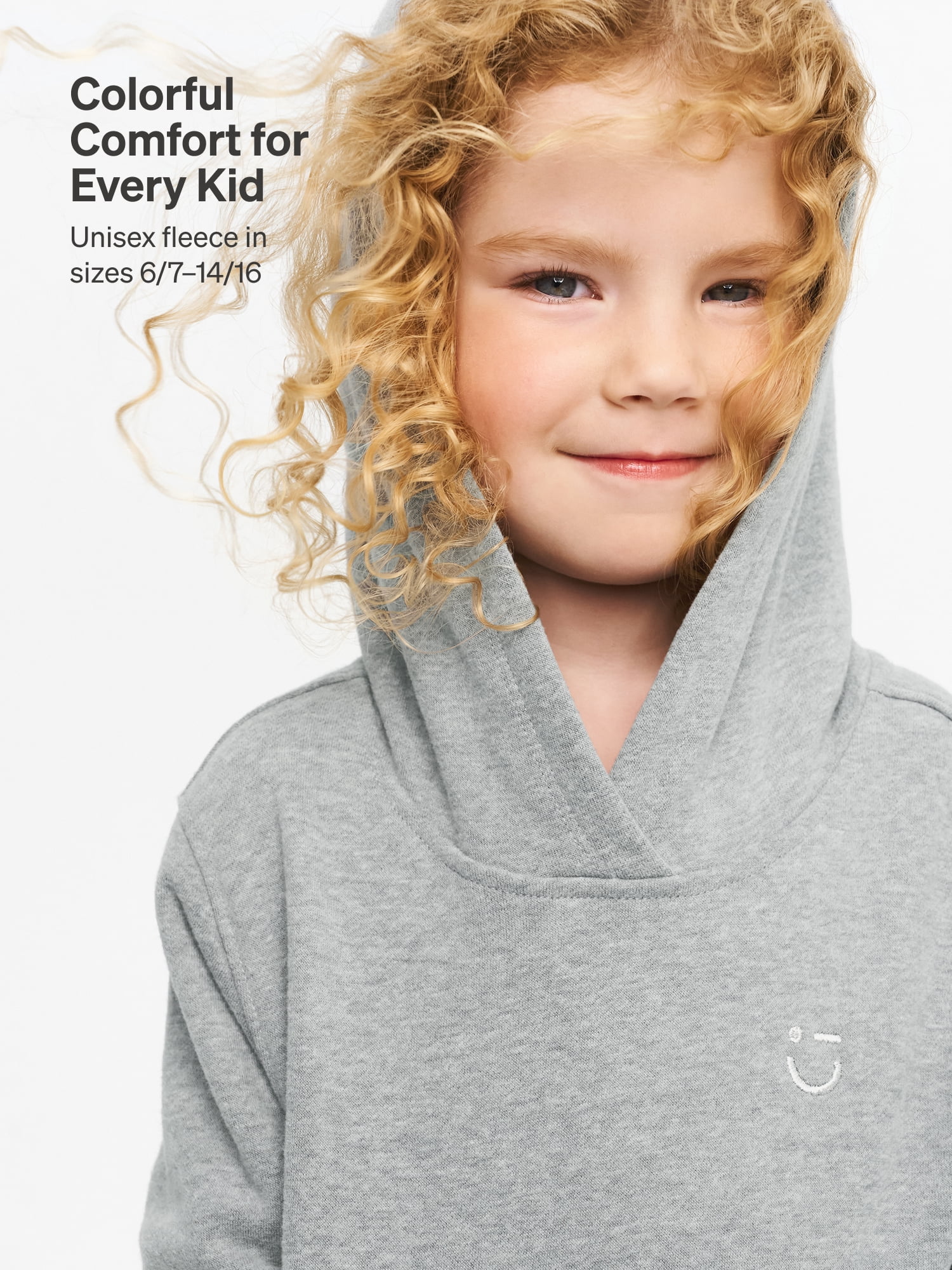 Color Mix by Garanimals Kids Fleece Sweatpants, Sizes 6–16