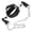 1Classic all black, variant on Neck Training Weight Lifting Strength Trainer Weight Lifting Head Harness Sports Neck Training Exerciser Easy to Use