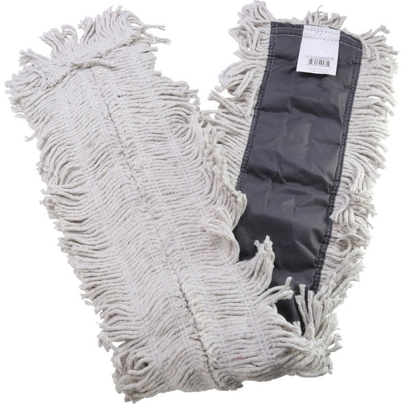 Genuine Joe Disposable Cotton Dust Mop Refill - 48" Width X 5" Depth - Cotton