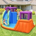 thumbnail image 3 of Infans Bountech 6 in 1 Inflatable Dual Slide Water Park Climbing Bouncer Without Blower, 3 of 7