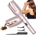 thumbnail image 1 of Automatic Hair Curler  Professional Ceramic Rotating Curling Iron with LCD Display  Auto Curler with Adjustable Temperature and 10S Fast Heating  for Safe and Fast Hair Styling, 1 of 9