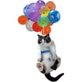 thumbnail image 1 of Adornos colgantes de la mochila del coche del gato volador, colgante colgante del coche con el globo colorido, colgante afortunado del gato volador para el coche, colgador de la mochila del coche Xemadio LKX-0478, 1 of 7