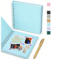 thumbnail image 3 of 17.5x17.5 DIY Scrapbook Album – Customizable Wedding & Baby Memory Book, Lay-Flat 360° Binding, 40 Acid-Free Pages for Photos, Gift for Mom (Light Blue), 3 of 5