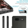 thumbnail image 4 of CoverON For Google Pixel 8a Leather Case, RFID Blocking Wallet 6x Card Slot Holder Cover Flip Folio Phone Pouch, Black, 4 of 6