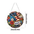 thumbnail image 2 of Adorno con Dibujo Diamante Cgtredaw Acrílico Forma Especial Americana Flores, 2 of 9