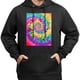 thumbnail image 3 of Sudadera con capucha y estampado de animales de dibujos animados estilo tie-dye, 52% algodón, 48% poliéster, para hombre y mujer, 3 of 5
