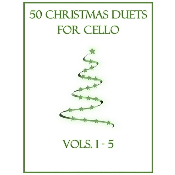 50 Christmas Duets for Cello: Vols. 1-5 (Paperback)