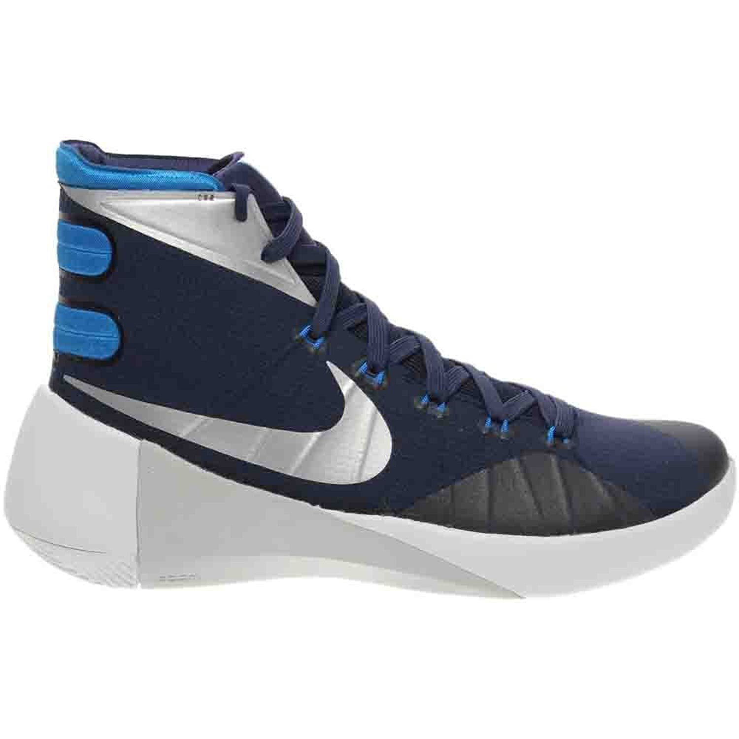nike mens 2015 tb basketball navy/photo blue/white 749645-405 size 11.5 - Walmart.com