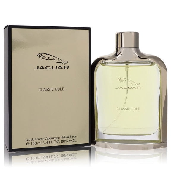 Jaguar Classic Gold Cologne By Jaguar Eau De Toilette Spray 3.4 oz