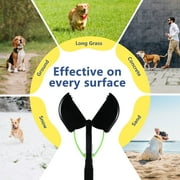 iPetba 32 inch Pooper Scooper for Large Dogs, Heavy Duty Long Handle Dog Poop Scooper for Yard, No Bending Save Back, Ease of Pickup for Grass, Green