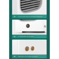 thumbnail image 3 of Aire acondicionado portátil, 3 velocidades, 120°, ajustable, minienfriador de aire, cabezal vibratorio, ventilador de refrigeración portátil silencioso con luz L, 3 of 4