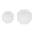 thumbnail image 1 of Sellador al vacío de tarros Universal, sellador de tarros de silicona para botellas de vidrio de boca ancha regulares, color blanco, 2 uds., 1 of 14