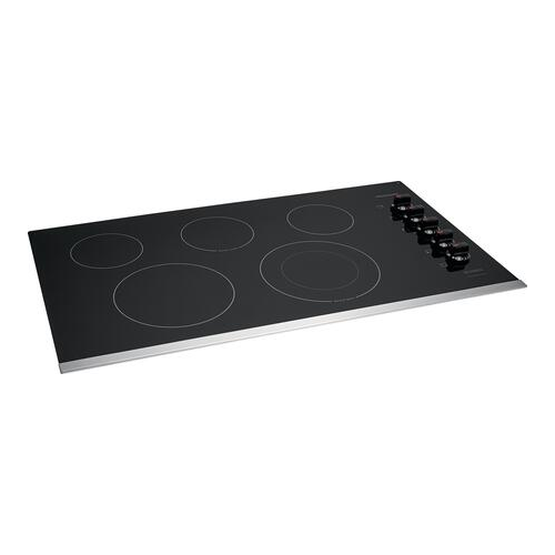 FFEC3625US 36 Built-in Electric Cooktop with 5 Elements; Quick Boil Element;  Ceramic Glass Cooktop and Hot Surface Indicator in Stainless Steel -  Walmart.com