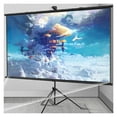 thumbnail image 2 of 16:9 72/84/100 Inches High-density Portable Folding Soft Home Outdoor KTV Office School 3D HD Projector Screen ,Easy to Use, 2 of 6