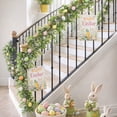 thumbnail image 4 of CQCYD Easter Decorations, Colorful Easter Eggs Vines Door Decor Spring Branches And Leaves Floral Decor For Indoor Outdoor Home Decor Patio Porch Accents Plastic Easter Garland, 4 of 8