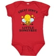 thumbnail image 3 of Inktastic Cute Bee Great Aunt's Little Honeybee with Stars Boys or Girls Baby Bodysuit, 3 of 5